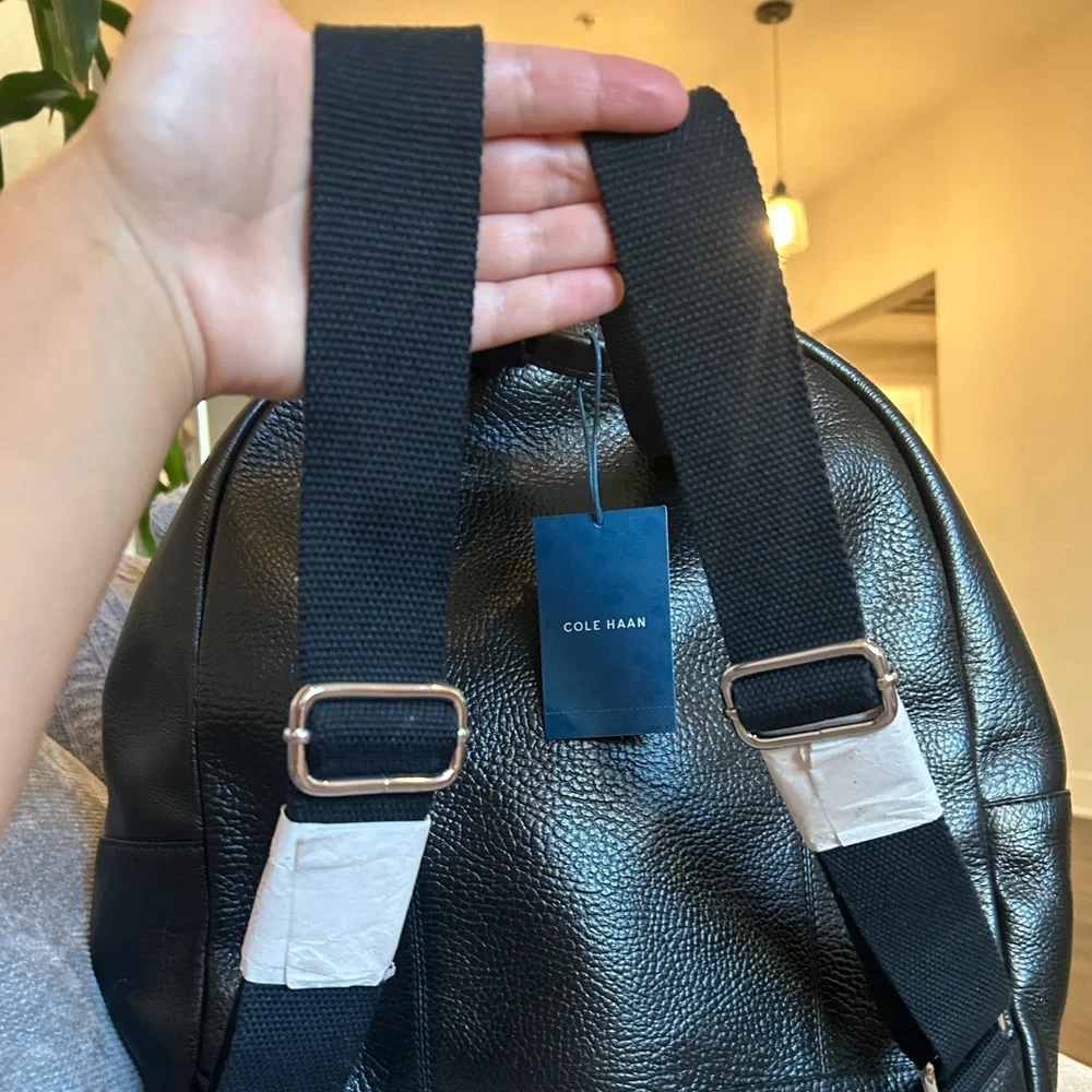 Cole Haan leather backpack brand new with tags - Picture 5 of 8